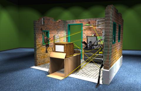 Preliminary concept digital models, Streets of New York—Family Challenge.