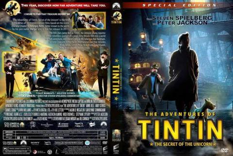 the adventures of tintin dvd